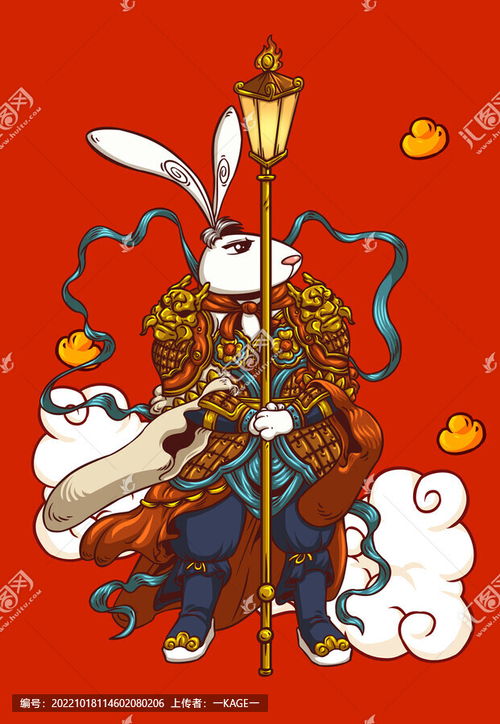 兔年门神焕新颜 国潮元素与数字平台如何重塑传统守护神